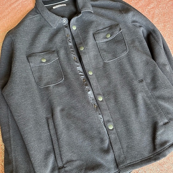 Tommy Bahama Mens Long Sleeve Gray jacket Full front buttons Size 2XLT| - Picture 1 of 11